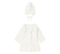 Mayoral Abrigo tricot y gorro Bebé Color Crudo (2-4 MESES)