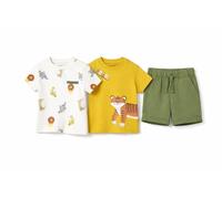 Mayoral BABY | 6 MESES (60 CM) | Bebe Niño | Conjunto 3 piezas STREETWEAR - Ropa de calle moderna, funcional y actual para uso diario | BETTER COTTON | PRIMAVERA - VERANO | Oro | KM
