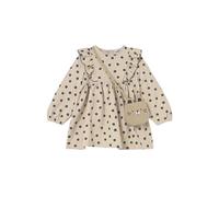 Mayoral Bebe | 6-24MESES | Vestido Estampado con Bolso Bebe niña | (REF/2920) | KM (FR/ES, Edad, 9 Meses, 92/Tapioca)