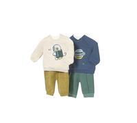 Mayoral Chandal Bebe Niño - Regalos originales para bebes recien nacidos - Conjunto de ropa Bebe - 4 Piezas - Sudadera y pantalón chandal largo -bebe Niño de 0 meses a 18 meses (Rana, 9 meses)