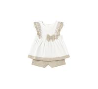 Mayoral Conj. Bermuda Combinado Lino para bebé niña 18 Meses (86cm)