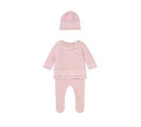 Mayoral Conj. Polaina y Gorro Tricot para bebé niña 2-4 Meses (65cm)