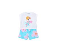 Mayoral Conj. Short Volantes para niña (Lilac, 2 años)