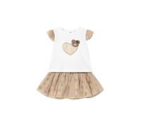MAYORAL Conjunto de bebé de 2 piezas, camiseta y falda beige | 62