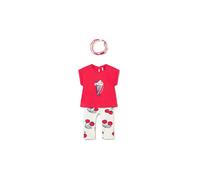 MAYORAL Conjunto de bebé de 3 piezas: camiseta, diadema y leggings rojo | 92