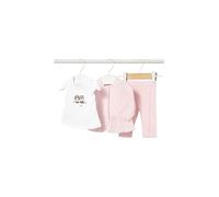 MAYORAL Conjunto de bebé de 3 piezas, chaqueta, camiseta y leggings rosa | 62