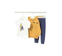 MAYORAL Conjunto de bebé de 3 piezas: chaqueta, camiseta y pantalón amarillo | 74
