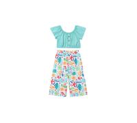 MAYORAL Conjunto de niña de 2 piezas, camiseta y pantalón multicolor | 92