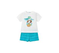 MAYORAL Conjunto de niña de 2 piezas, camiseta y shorts turquesa | 110