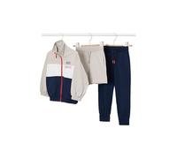 MAYORAL Conjunto de niño 3 piezas chaqueta, pantalón de chándal y shorts azul oscuro | 110