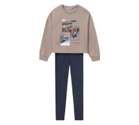 Mayoral Conjunto Niña - Conjunto Deportivo Niña - Camiseta Manga Larga y Leggins Niña - para el Invierno - Ropa para niñas y adolescentes de 8 años a 16 años (FR/ES, Edad, 14 años, Regular, Noche)