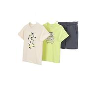 Mayoral Conjunto Niño Verano 3 Piezas - 2 Camisetas Manga Corta y Bermuda - Ropa Infantil Cómoda 2 a 9 Años (Citric, 4 años)