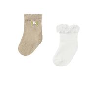 Mayoral Set 2 pares calcetines rizado niña arroz 10401 36M