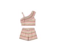 MAYORAL Set de niña de 2 piezas de top y shorts crema | 98