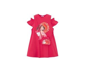 Mayoral Vestido Aplicaciones para niña (FR/ES, Edad, 2 años, Regular, Amapola)