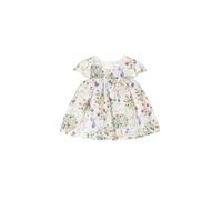 Mayoral Vestido Bebe Niña - Vestido Bebe nVerano - Ropa de Regalo - Vestido Estampado Lino - Ropa de 3 Meses a 18meses (FR/ES, Edad, 18 Meses, Aqua)