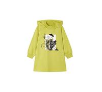Mayoral Vestido Niña Manga Larga - Vestidos Fiesta Niña - Vestido con Capucha - Ropa para niñas de 2 años a 8 años (FR/ES, Edad, 4 años, Regular, Citronela)
