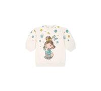 Mayoral Vestido Sudadera Gráfica para Niña Cecio, blanco perla (ral 1013), 12 Months