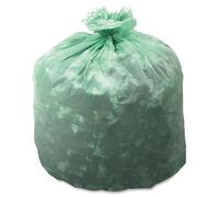 Mayorista case of 10 - Stout bags-compostable para basura basura bolsas de basura compostables, 13 L, .85mil, 24 "x30", 45/BX, verde