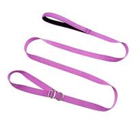 MayPaw Correa deslizante para perro, correa de entrenamiento de nailon reflectante de 3/4 pulgadas de ancho con mango acolchado, correa plana de 6 pies para peluqueros, refugios, rescates,