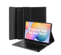 MAYPHY Funda con teclado para Samsung Tab S6 Lite de 10,4 pulgadas, retroiluminación de 7 colores, soporte para lápiz S, funda delgada con teclado extraíble para Samsung Tab S6 Lite de 10,4 pulgadas