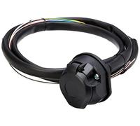 Maypole 8080B2M BK Conector de 13 Polos precableado, Cables con Cubierta, 2 m