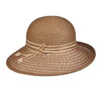 Mayser Mandy Varona - Gorro de cáñamo para mujer, fabricado en la UE, sol, verano, primavera, verano, beige, Talla única