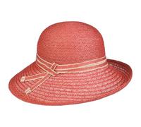 Mayser Mandy Varona - Gorro de cáñamo para mujer, fabricado en la UE, sol, verano, primavera, verano, coral, Talla única