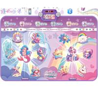 maysida Tapete de Baile Extra Grande para niños, tapete de Baile electrónico Recargable con luz 12 para niñas, Almohadilla de Baile Rosa, Juegos de desafío, Ideas para niños de