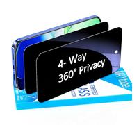 MAYtobe Paquete de 2 protectores de pantalla de privacidad para Google Pixel 10, película de vidrio templado de 360 grados, 4 lados, antiespía, antiarañazos, sensible al tacto, sin burbujas, cobertura