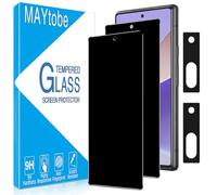 MAYtobe Paquete de 2 protectores de pantalla de privacidad para Google Pixel 7A, con 2 protectores de lente de cámara, vidrio templado antiespía, compatible con fundas, antiarañazos, ultra resistente