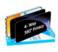 MAYtobe Paquete de 2 protectores de pantalla de privacidad para Google Pixel 9 Pro, película de vidrio templado de 360 grados, 4 lados, antiespía, antiarañazos, sensible al tacto, sin burbujas