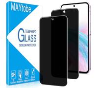 MAYtobe Paquete de 2 protectores de pantalla de privacidad para Samsung Galaxy A35 5G, vidrio templado antiespía, compatible con fundas, antiarañazos, ultra resistente, sensible al tacto, sin burbujas