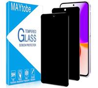 MAYtobe Paquete de 2 protectores de pantalla de privacidad para Samsung Galaxy A36 5G, vidrio templado antiespía, compatible con fundas, antiarañazos, ultra resistente, sensible al tacto, sin burbujas
