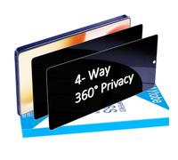 MAYtobe Paquete de 2 protectores de pantalla de privacidad para Samsung Galaxy S26 Plus, película de vidrio templado de 360 grados, 4 lados, antiespía, antiarañazos, sensible al tacto, sin burbujas