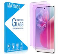 MAYtobe Paquete de 2 protectores de pantalla de vidrio templado para Samsung Galaxy S26, antiluz azul, protección ocular, sensible al tacto, compatible con fundas, sin burbujas
