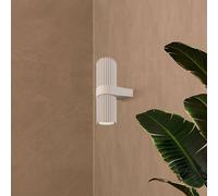 Maytoni Aplique de pared DYNAMICS, blanca, altura 23 cm, metal, arriba/abajo