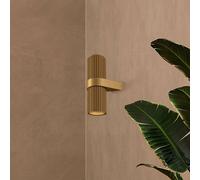 Maytoni Aplique de Pared DYNAMICS, color dorado, altura 23 cm, metal arriba/abajo