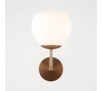 Maytoni aplique de pared Erich, latón rosado, vidrio/metal, 1 luz True