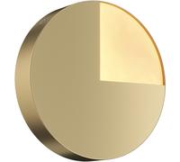 Maytoni Aplique de pared led 6w moderno y elegante circular dorado ø 18,4 cm