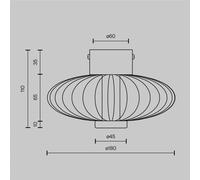 Maytoni aplique de pared LED Amuleto, redondo, Ø 18 cm, transparente / EC:EPREL:1827499