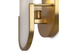 Maytoni aplique de pared Marmo, oro, metal/piedra, altura 30,5 cm