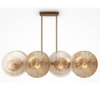 Maytoni Aster lámpara colgante x40 W oro MOD007PL-08G1