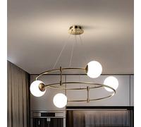 Maytoni Balance lámpara colgante, 4 luces, oro