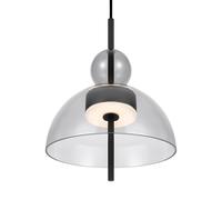Maytoni Bangkok, forma de bola, gris claro, Ø 25 cm, cristal EC:EPREL:1827461