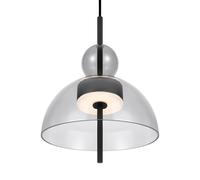 Maytoni Bangkok, forma de bola, gris claro, Ø 25 cm, cristal EC:EPREL:1827461