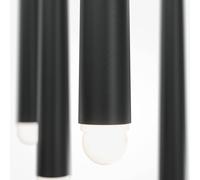 Maytoni Cascade lámpara colgante LED, negra, 5 luces EC:EPREL:1370269