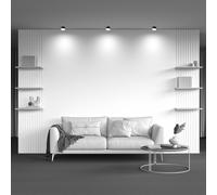 Maytoni downlight Aro, negro/oro Altura 5 cm Ø 8,5 cm GX53