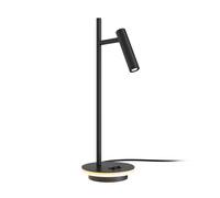 Maytoni Estudo lámpara de mesa LED, negro Altura 45,5 cm metal EC:EPREL:503920