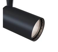 Maytoni foco LED monofásico Track 3000K 6W, negro EC:EPREL:504378